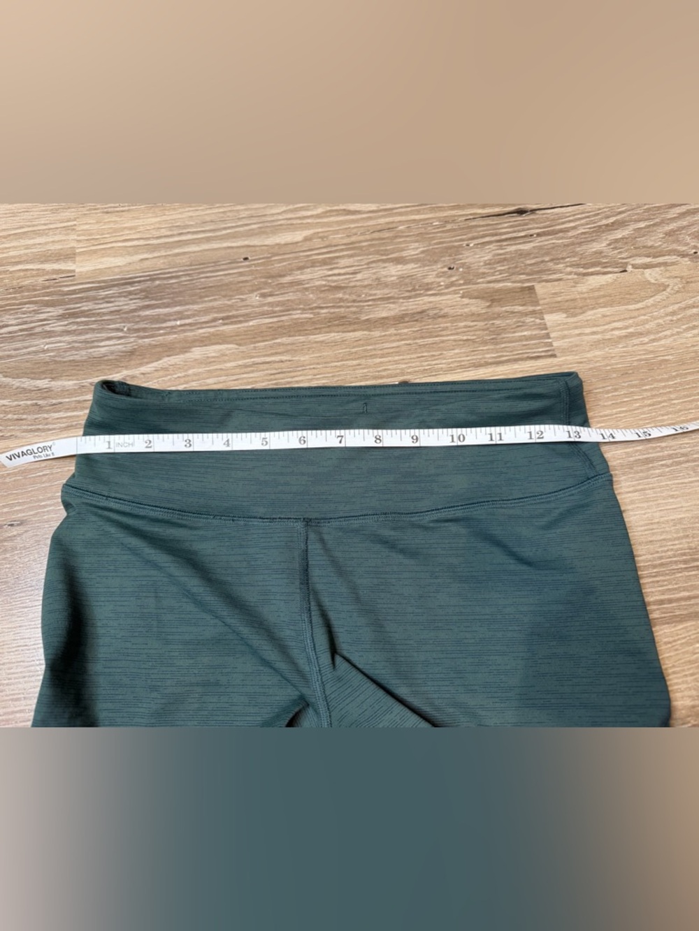 Outdoor Voices Cropped Athletic Leggings Evergreen Size M - Picture 5 of 7